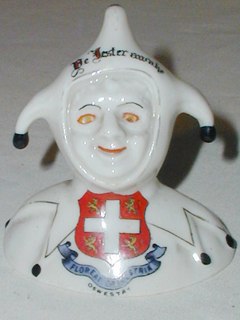 Crested Ware Jester