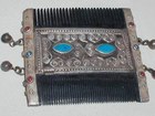 Silver Turkmen Hair Comb