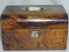 Victorian Walnut Jewellery Box