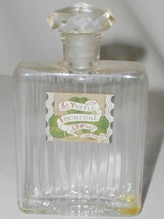 L T Piver Perfume Bottle