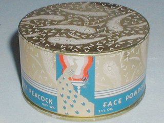 Golden Peacock Face Powder