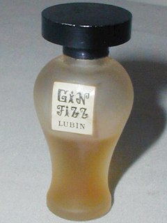 Gin Fizz Perfume Bottle