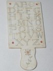 Carved Alphabet Tablet