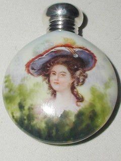 Painted Perfume Bottle S