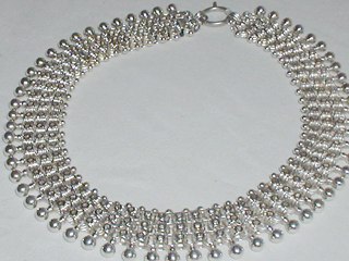 Victorian Silver Collar