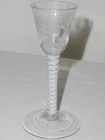 Georgian Corkscrew Wine Glass