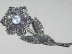 Art Deco Silver Brooch