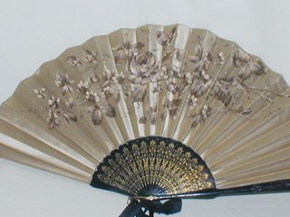 Edwardian Silk Fan