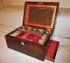 Mahogany Vanity Box