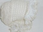 Crochet Silk Bonnet