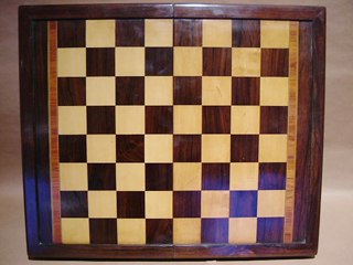 Chess Board & Backgammon Box
