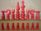 English Ivory Lund Chess Set