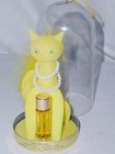 Yellow Cat Perfume Bottle