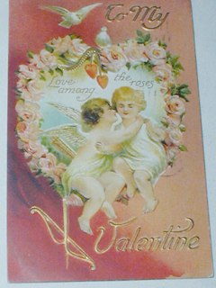 Edwardian Valentine Post Card