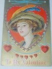 Edwardian Valentine Post Card