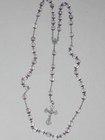 Silver Amethyst Rosary