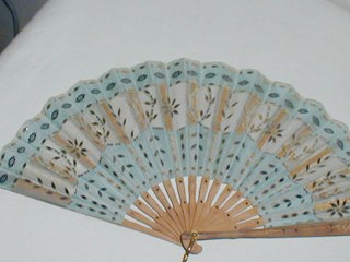 Victorian Sequined Fan