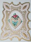 Victorian Valentine Card