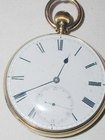 Lever Gold Pocket Watch