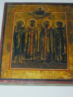 Russian Wooden Icon