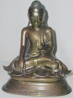 Burmese Bronze Buddha