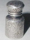Victorian Silver Perfume Bottle
