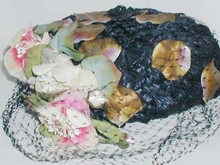 Silk Flower Hat