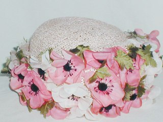 Pink Poppies Hat