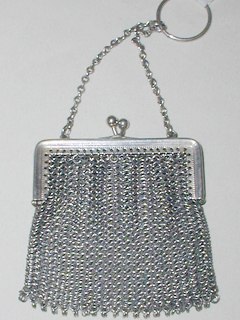 Silver Chatelaine Purse