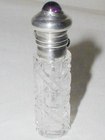 Silver Amethyst Perfume Bottle
