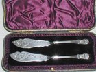 Victorian Silver Butter Knives