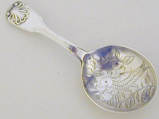 Georgian Silver Caddy Spoon