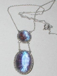 Crystal & Silver Necklace