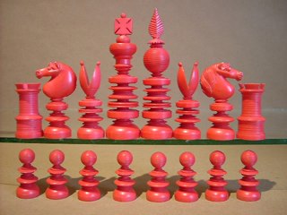 Ivory Lund Chess Set