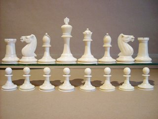 Rare Staunton Ivory Chess Set