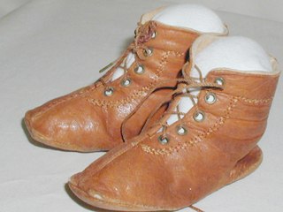 Childs Victorian Leather Shoes