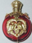 Cranberry Victorian Perfume Bottle