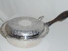 Victorian Silver Plated Warming Pan