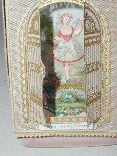 Victorian Paper Lace Fairy Card