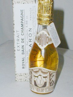 Champagne Perfume Bottle By Caron