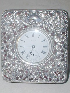 Silver Watch Stand
