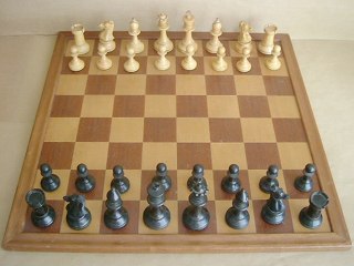 Staunton Chess Set & Board