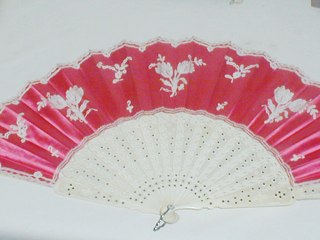 Victorian Silk Fan