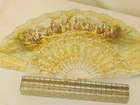 Hand Painted Victorian Fan