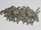 Silver Marquisette Brooch