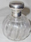 Edwardian Cut Glass Perfume Bottle