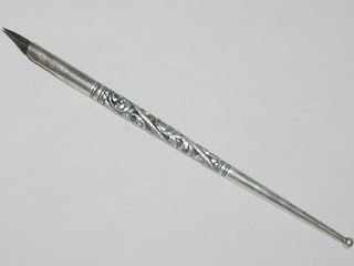 Silver Victorian Dip Pen