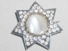 Victorian Silver Star Brooch