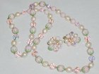 Sugar Pink Necklace & Earring Set