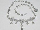French Normandy Silver Necklace